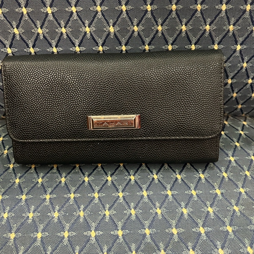 Tahari Black Women's Clutch Wallet
